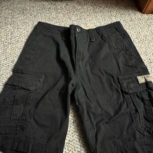 UNIONBAY Men's Black Cargo Shorts